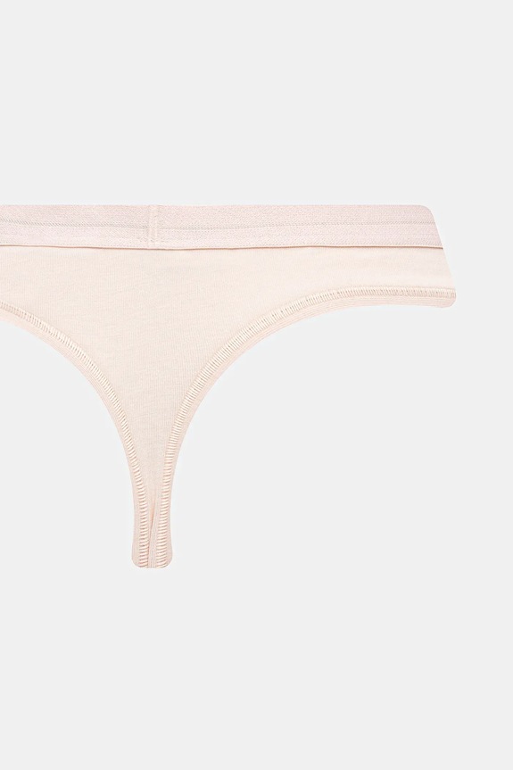BOSS stringi damskie bawełniane z elastanem 3P THONG 3-pack 50510030 multicolor