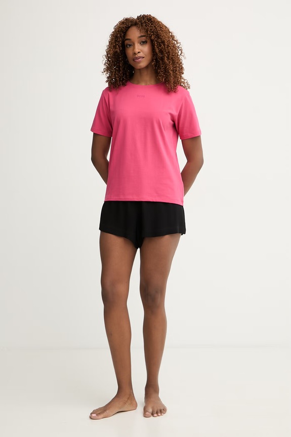 BOSS футболка жіноча бавовняна з еластаном CI T-Shirt 50510322 рожевий AA00