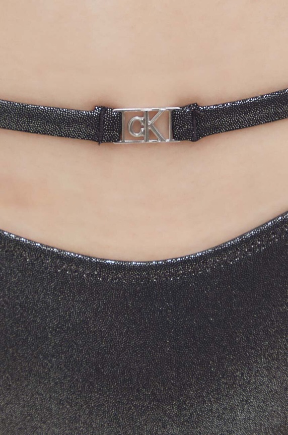 Calvin Klein biustonosz kąpielowy KW0KW02274 czarny