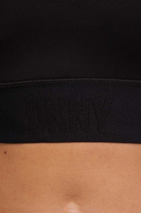 Dkny biustonosz sportowy czarny DP3T9622