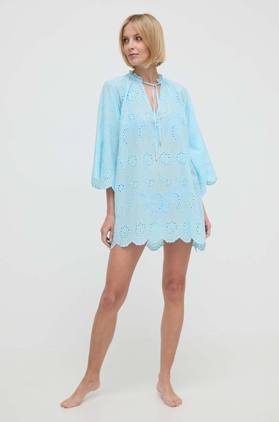 Melissa Odabash rochie de plaja Lucy MO.LUCY albastru SS24