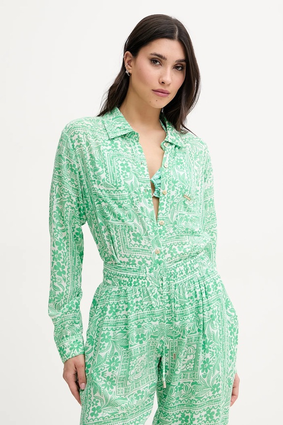 Melissa Odabash koszula plażowa Millie zielony MO.MILLIE