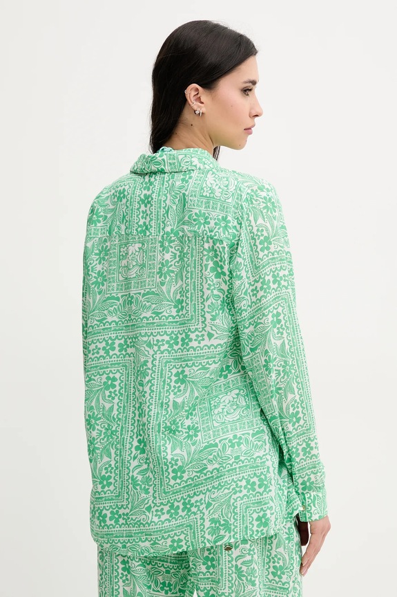 Odzież Melissa Odabash koszula plażowa Millie MO.MILLIE zielony