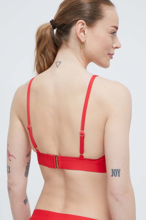 Odzież Lauren Ralph Lauren biustonosz kąpielowy 20401041 czerwony