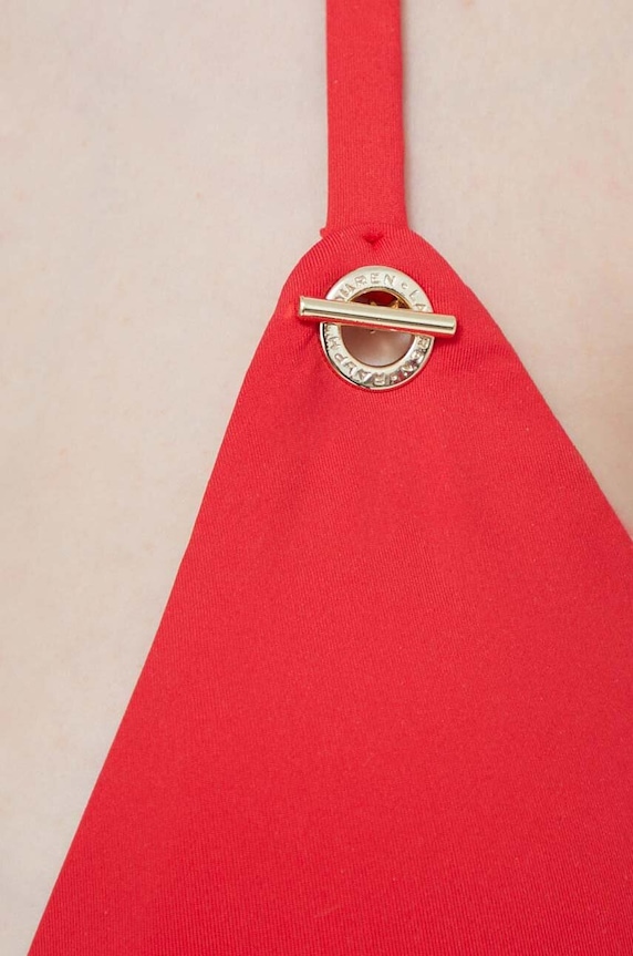 Lauren Ralph Lauren biustonosz kąpielowy 20401041 czerwony