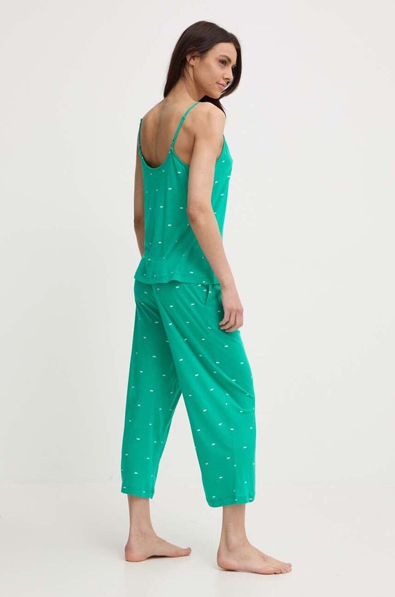 Dkny piżama YI90010 zielony SS24