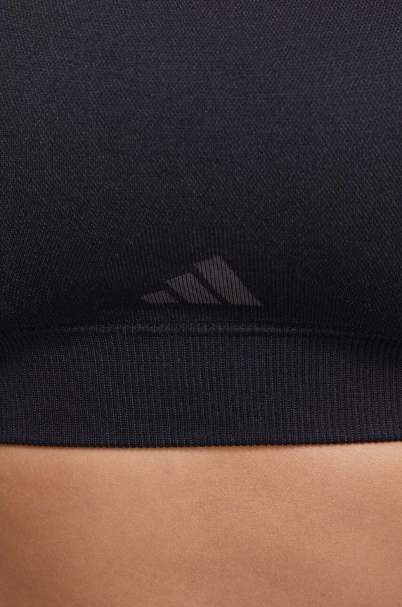 adidas Performance biustonosz sportowy Knit IQ3375 czarny