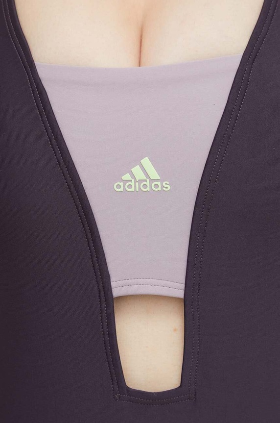 adidas costum de baie dintr-o bucată violet IQ3952