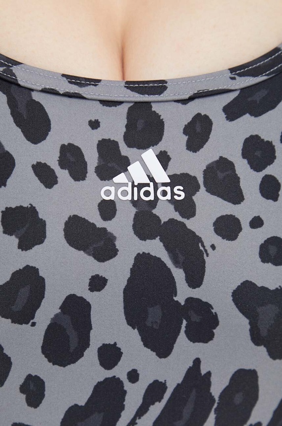 Jednodijelni kupaći kostim adidas siva IS1558