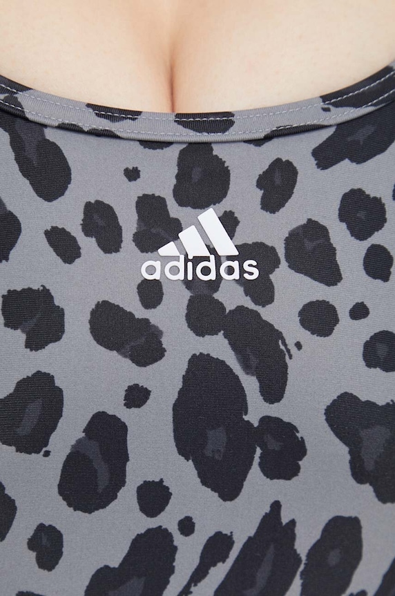 Jednodijelni kupaći kostim adidas siva IS1558