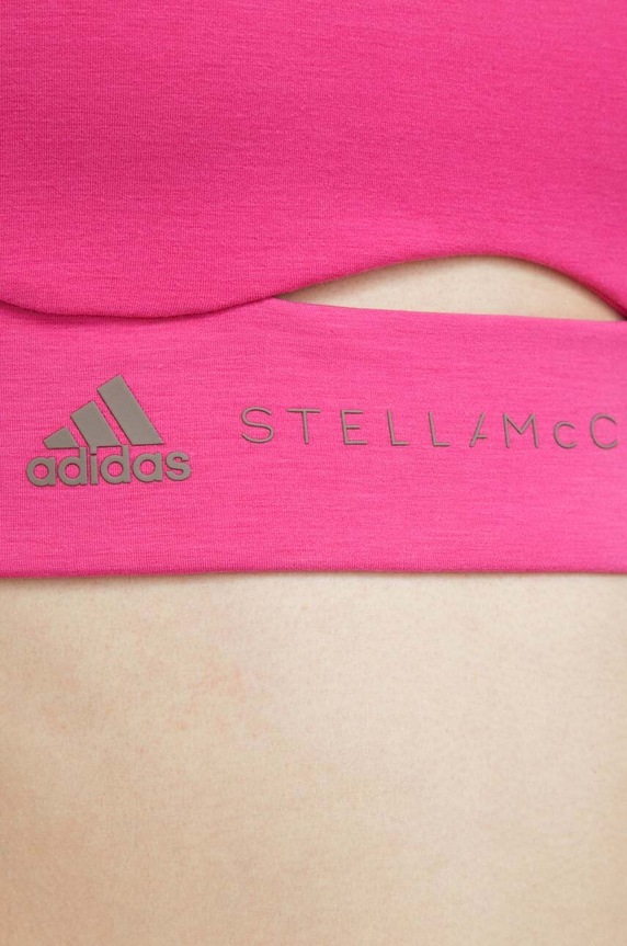 Sportski grudnjak adidas by Stella McCartney IT5718 roza