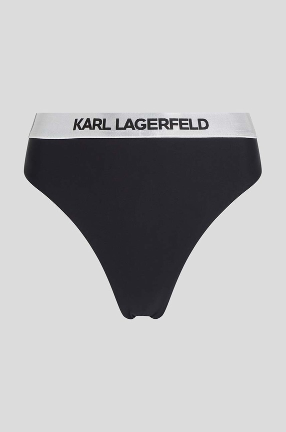 Karl Lagerfeld figi kąpielowe dół czarny 240W2217
