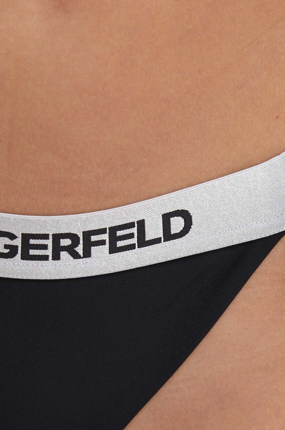 Odzież Karl Lagerfeld figi kąpielowe 240W2219 czarny