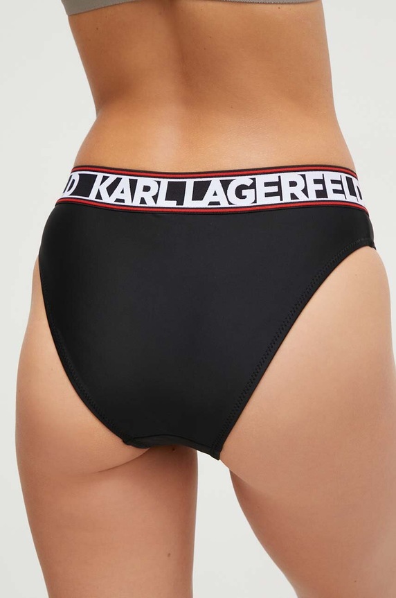 Долнище на бански Karl Lagerfeld 240W2222 черен SS24