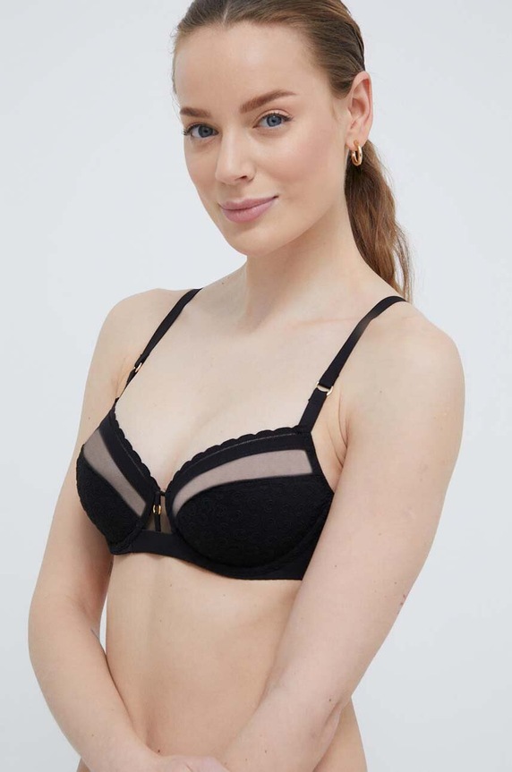 Grudnjak Chantelle bez uzorka crna C11ZM0.011