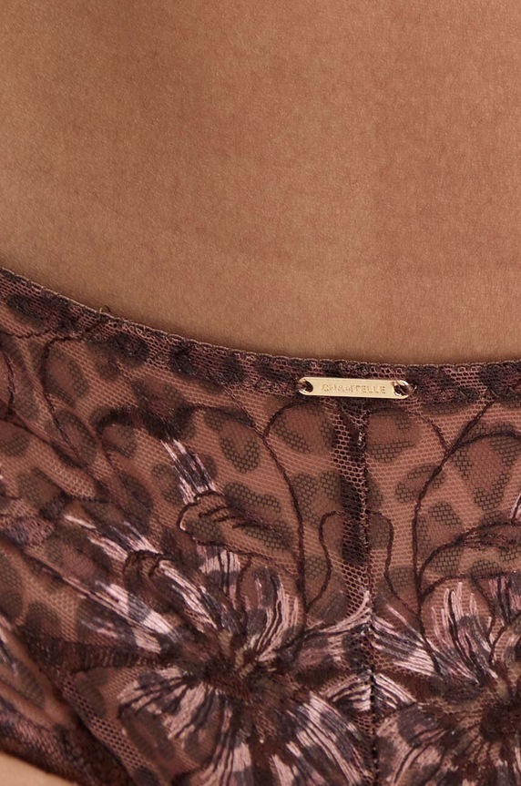 Odzież Chantelle figi C12M40.0WF brązowy