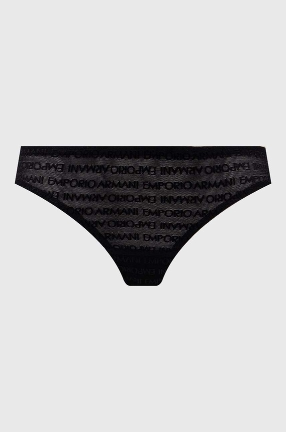 Emporio Armani Underwear tanga 2 db 163333.3F204 fekete AW24