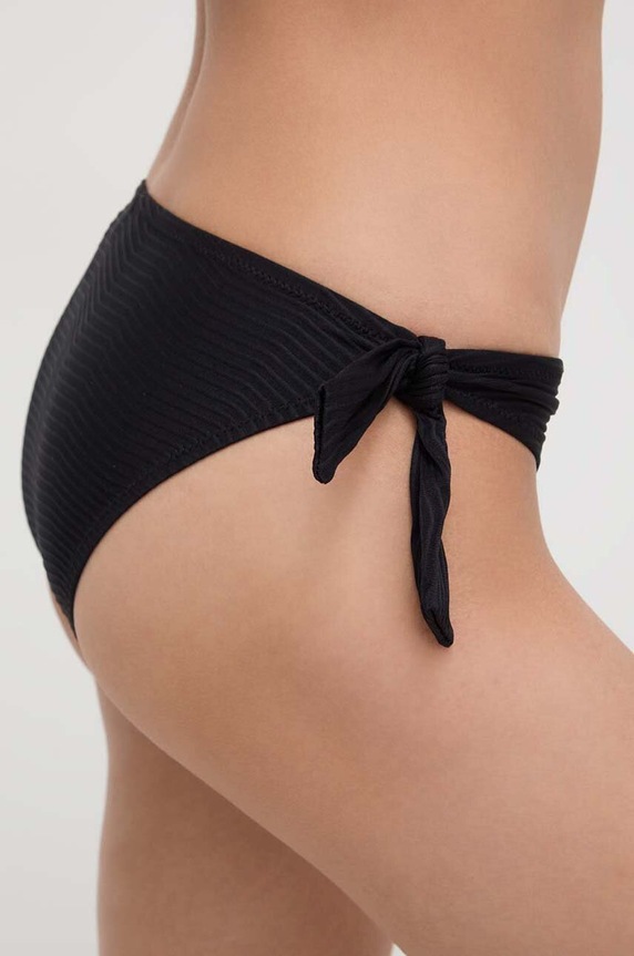 Pepe Jeans figi kąpielowe WAVE KNOT BIKINI PLB10499 czarny SS24