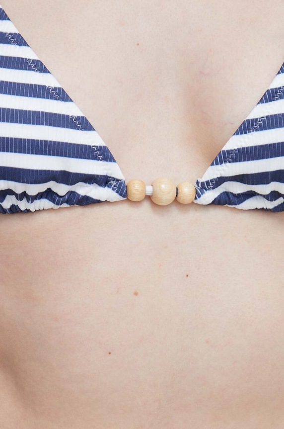 Kupaći grudnjak Pepe Jeans STP RIB TR TOP mornarsko plava PLB10523