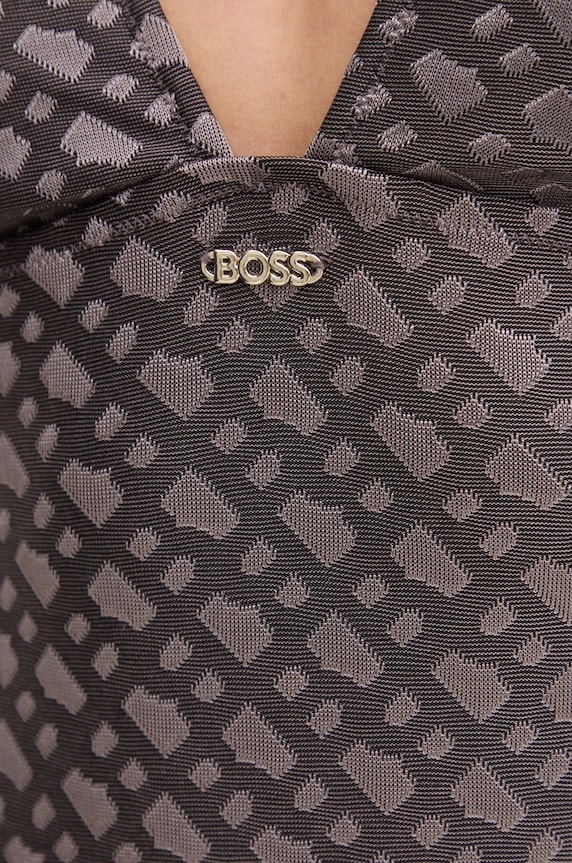 Jednodílné plavky BOSS 50515543 šedá