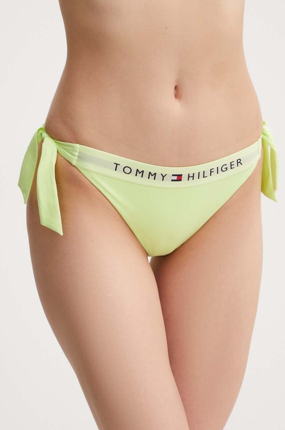 Tommy Hilfiger chiloti de baie UW0UW04497 verde SS25
