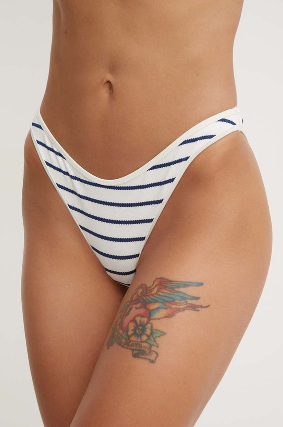 Tommy Hilfiger figi kąpielowe dół biały UW0UW05280