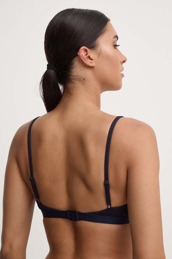 Ρούχα Bikini top Tommy Hilfiger UW0UW05323 σκούρο μπλε