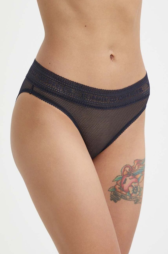 Tommy Hilfiger figi koronka granatowy UW0UW05208