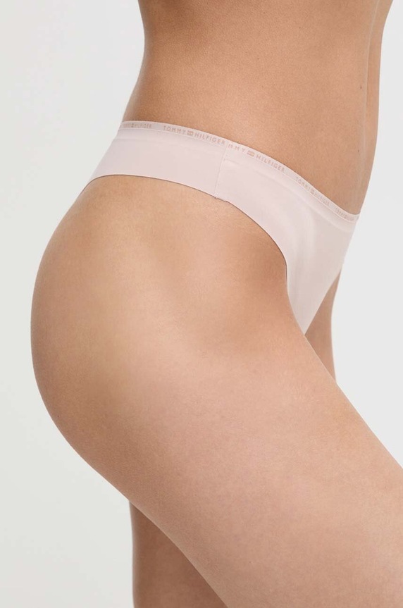 Tangá Tommy Hilfiger UW0UW05214 béžová SS25