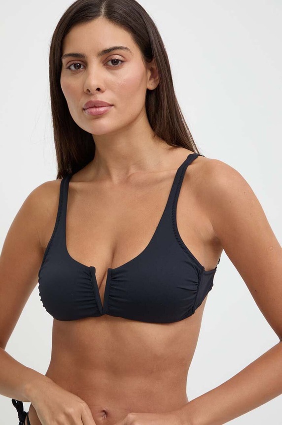 Zgornji del kopalk United Colors of Benetton Prijazno od planeta črna 3P5H5R1JZ