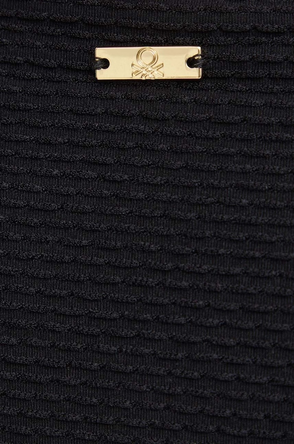 Μαγιό σλιπ μπικίνι United Colors of Benetton μαύρο 3LJY5S03D