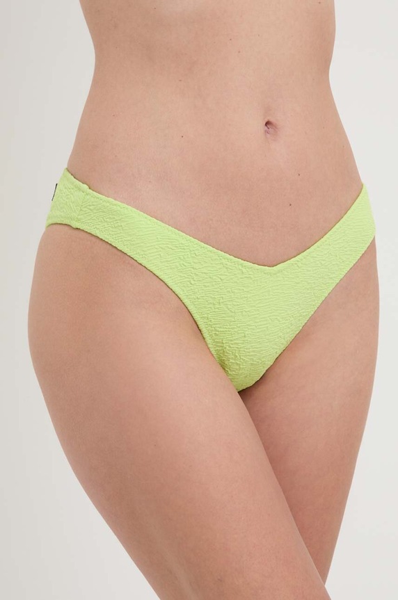 Calvin Klein figi kąpielowe dół zielony KW0KW02399