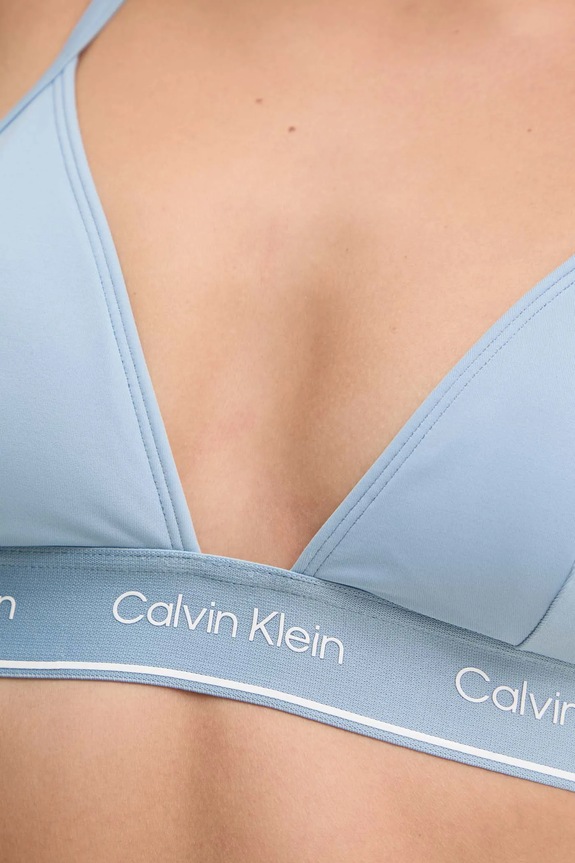 Plavková podprsenka Calvin Klein modrá KW0KW02424