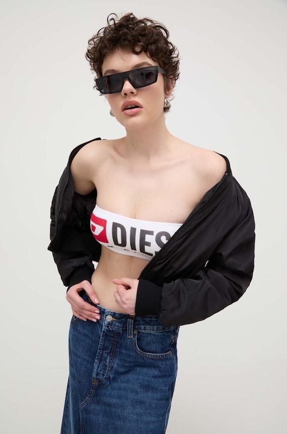 Diesel top UFSB-MELANIE z elastanem biały A13400.0WHAV