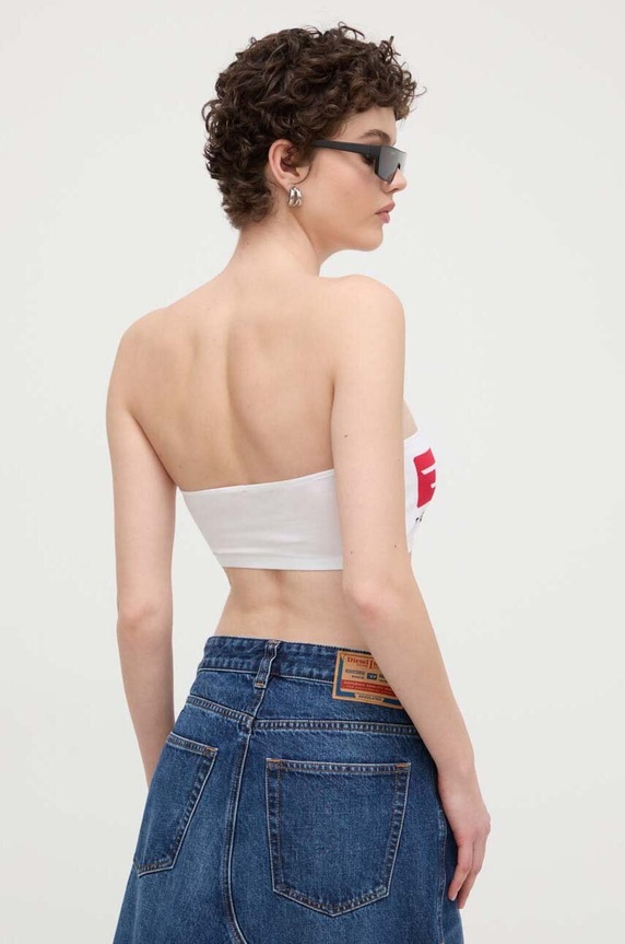 Odzież Diesel top UFSB-MELANIE A13400.0WHAV biały