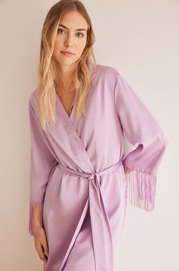 women'secret szlafrok SENSE RAMADAN 2537712 różowy SS24