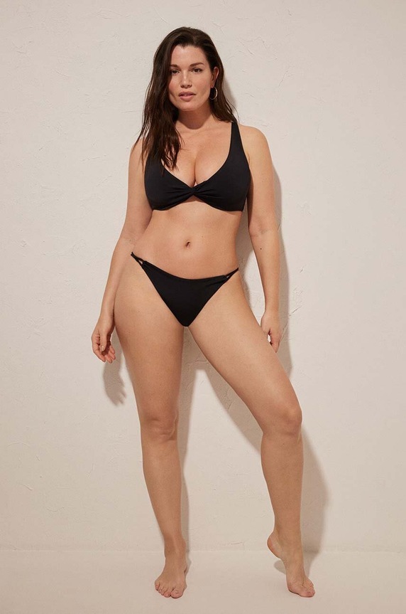 women'secret bikini felső HIBISCUS 6487586 fekete