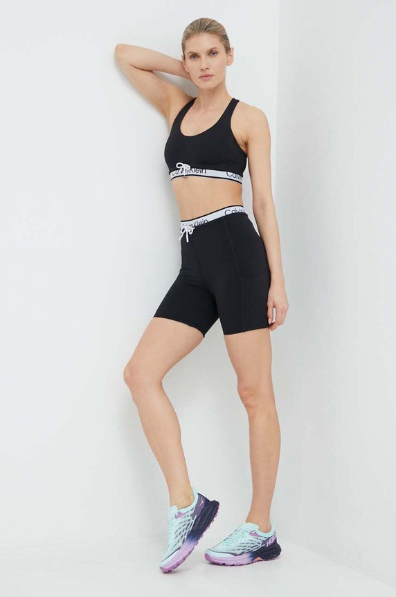 Calvin Klein Performance biustonosz sportowy 00GWS4K181 czarny SS24