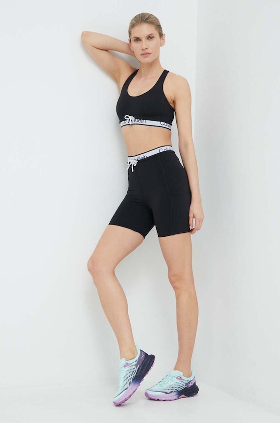 Calvin Klein Performance biustonosz sportowy 00GWS4K181 czarny SS24