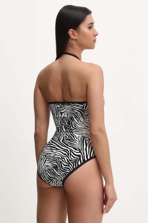 Oblečenie Jednodielne plavky MICHAEL Michael Kors BANDEAU ONE PIECE MM24004 čierna