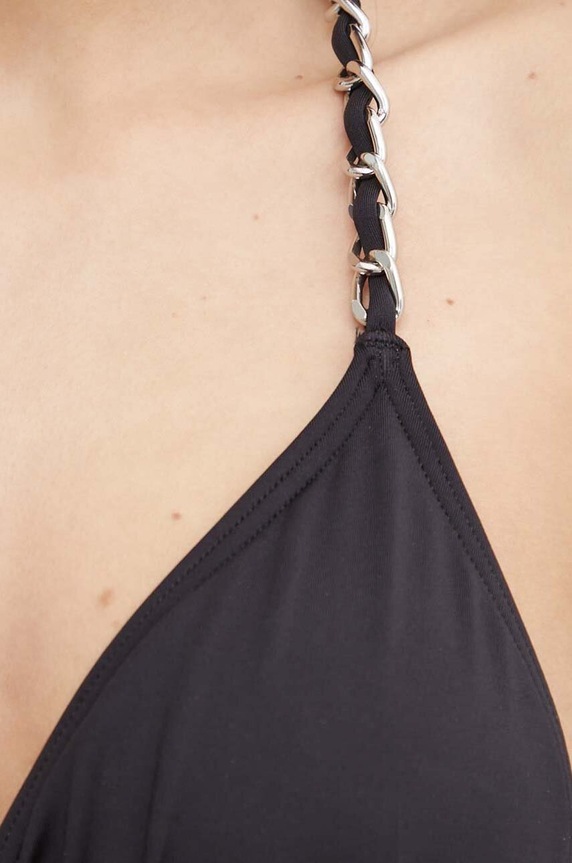 MICHAEL Michael Kors sutien de baie STRING BIKINI TOP negru MM7M039