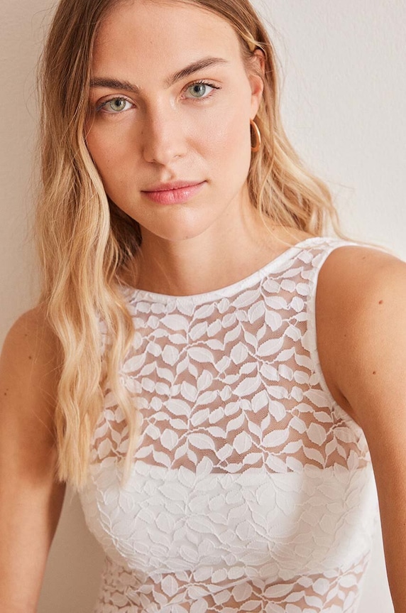 Body women'secret SPRING HELANKAS 5667826 bílá SS24