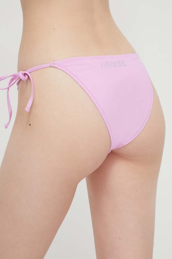 Μαγιό σλιπ μπικίνι Guess E4GO00.LY00K ροζ SS25
