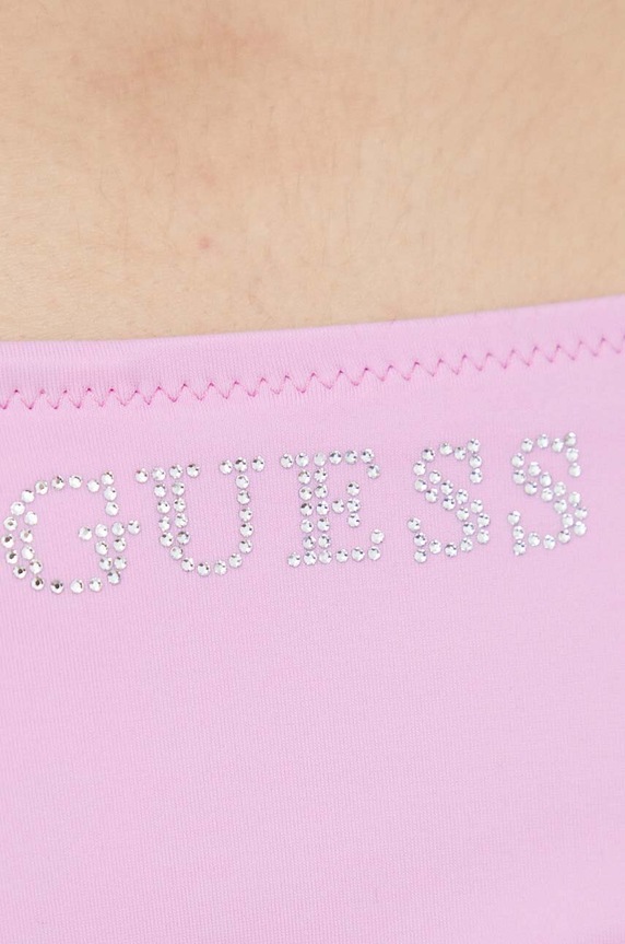 Μαγιό σλιπ μπικίνι Guess ροζ E4GO00.LY00K
