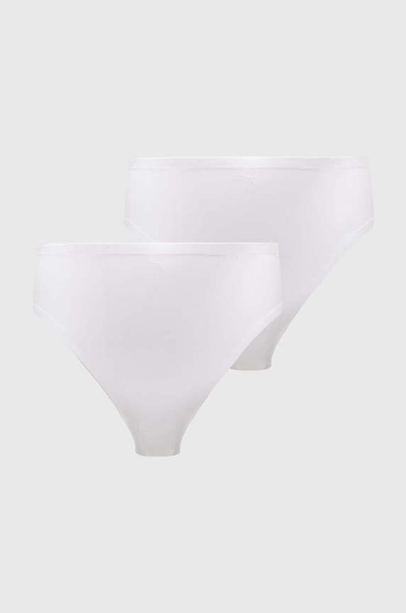 Kalhotky Puma (2-pack) kalhotky bílá 935793