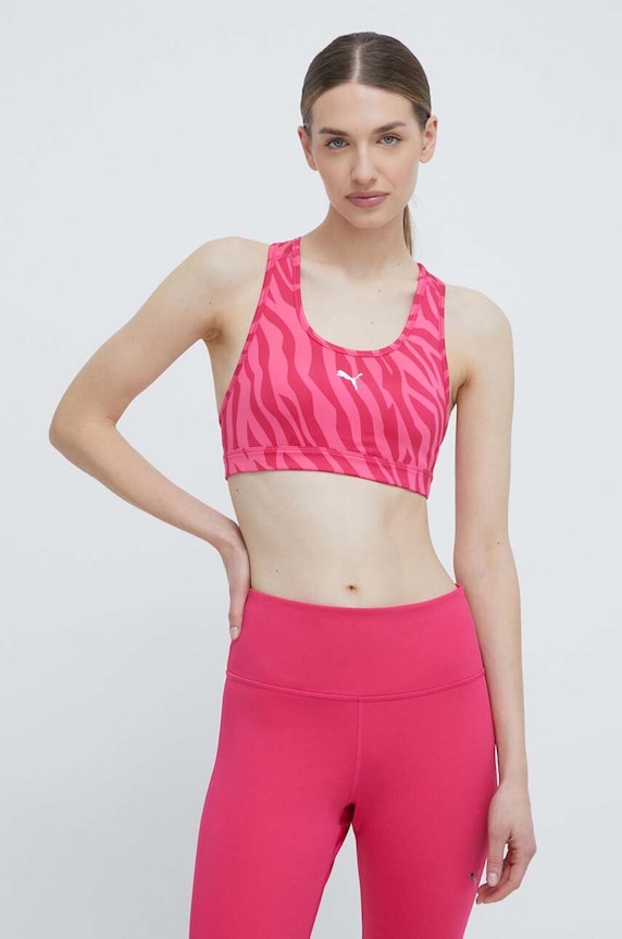 Puma sportmelltartó 4KEEPS rózsaszín 525317