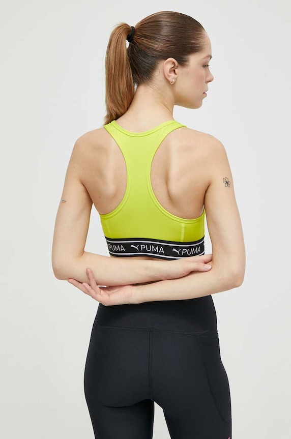 Oblečení Sportovní podprsenka Puma 4Keeps 525319 zelená
