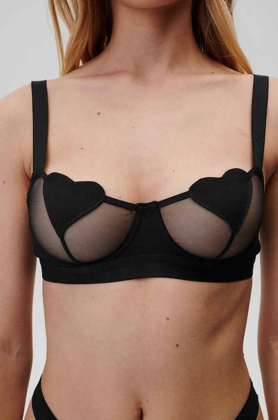 Undress Code biustonosz No Ordinary Love 655 czarny AA00