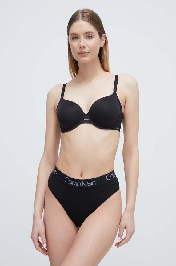 Grudnjak Calvin Klein Underwear 000QF1184E crna AA00