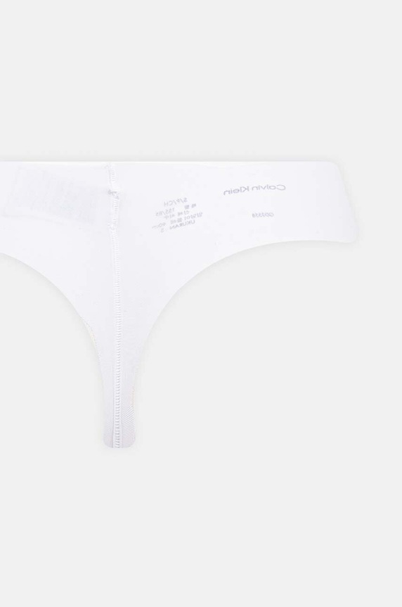 Odjeća Calvin Klein Underwear tange za žene 3-pack 000QD3558E bijela